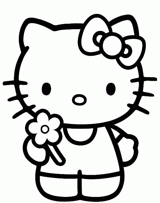 Hello Kitty kolorowanki